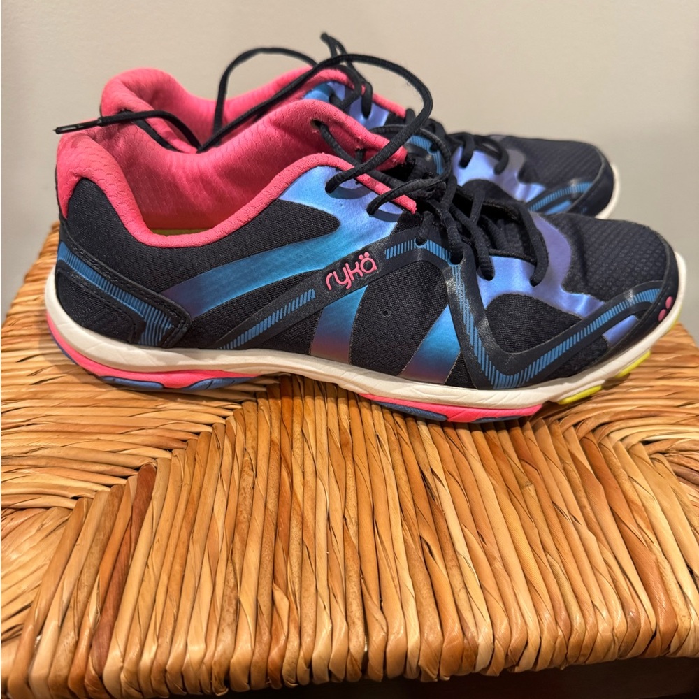 Ryka Black and Pink Athletic Sneakers size 9.5 - Picture 3 of 6